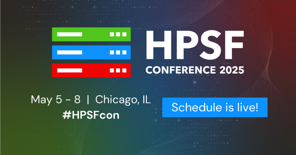 HPSF Conference Schedule Live