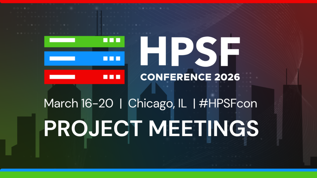 HPSFCon 2026 Project Meetings